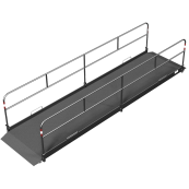 Aluminium | trench bridge | Width: 1.30 m | Length: approx 5.50 m